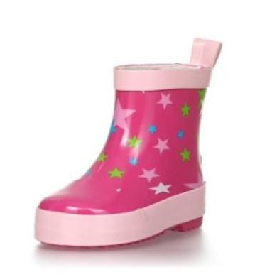 Playshoes  Gummistiefel Halbschaft Sterne pink - rosa/pink - Gr.Kindermode (2 - 6 Jahre) - Mädchen