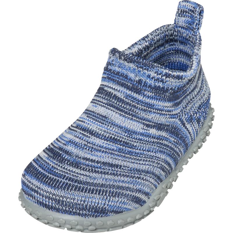 Playshoes Hausschuh Strick Blau Playshoes Gunstig Schnell Einkaufen