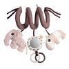 Done by Deer ™ Activity Spiral Toy e Elephant &amp; Hippo, roze