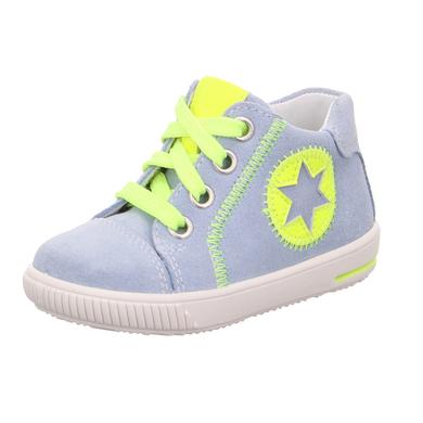 superfit Boys Halbschuhe Moppy hellblau/gelb (mittel)