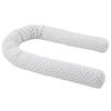 babybay® Reunapehmuste käärmepiqué-helmiharmaat pisteet valkoiset