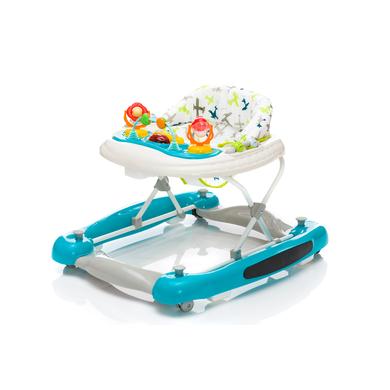 Babyspielzeug: fillikid fillikid Lauflerngerät mit Schaukelfunktion türkis mit Flugzeuge