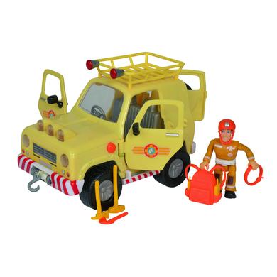 Spielzeug/Spielsets: Simba Simba Feuerwehrmann Sam - 4 x 4 Geländewagen