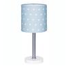 Lampa stołowa LIVONE Happy Style for Kids DOTS blue/white
