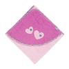 Sterntaler Håndklæde med hætte Mabel blød lyserød 100 x 100 cm