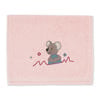 Sterntaler Serviette de bain enfant Mabel rose doux 50x30 cm 