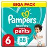 Pampers Baby Tørbleeble Gr. 6 ekstra store 88 bleer 15+ kg Giga-pakke