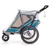 Qeridoo® Habillage pluie pour remorque vélo enfant Speedkid1 2020