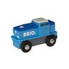 BRIO® WORLD Blauwe Batterij- Goederenlocomotief 33130
