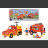 Simba Hasič Sam - hasičské auto s přívěsem a figurkou