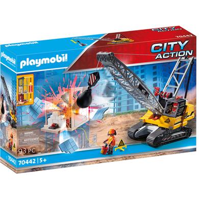 PLAYMOBIL® CITY ACTION Seilbagger mit Bauteil