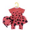 Dolly Moda sweet ladybird outfit 43cm