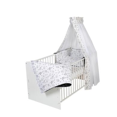 Schardt Komplet seng Klasse ic Hvid Origami Sort 70 x 140 cm