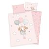 babybest® Flannel beddengoed Sweet Puppy GOTS 100 x 135 cm