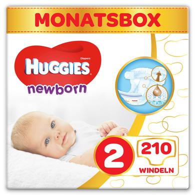 Image of Huggies Newborn Babyluiers voor pasgeborenen Maat 2 210 stuks