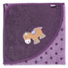 Sterntaler Ręcznik kąpielowy z kapturem kucyk Pauline light purple 80 x 80 cm