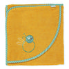 Sterntaler Badehåndkle med hette Ben gul 100 x 100 cm