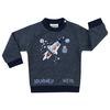 JACKY Sweatshirt SPACE JOURNEY donkerblauw melange