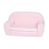 knorr® toys Canapé enfant Cosy heart rose