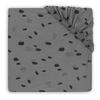 jollein Jersey lekegrind madrass Spot storm grå 75 x 95 cm 