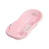 luppee Badewanne mit Stöpsel und Anti-Rutsch-Matte, 100 cm in rosa

