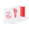 kiinda Hånd- og fodaftryksæt Clean Touch, i rødt
