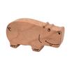 Voggenreiter Sonajero de madera Hipopótamo marrón