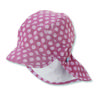 Sterntaler hat med nakkebeskyttelse lyserød