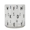 Design letters Kindertrinkglas aus Tritan transparent Buchstaben