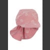 Sterntaler Peaked cap met nekbescherming roze
