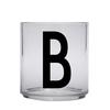 Design letters personalisiertes Trinkglas für Kinder Buchstabe B
