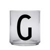 Design letters personalisiertes Trinkglas für Kinder Buchstabe G