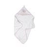 Playshoes  Froté ručník s kapucí slon bílo-růžový