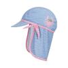  Playshoes  UV-beschermende kap krab blauw-roze