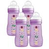 MAM Babyflasche Easy Active™ 270 ml, Katze/ Schmetterling im Viererpack 

