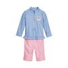 Playshoes  Jednodílný oblek s UV ochranou rakovina modro-růžový