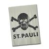 St. Pauli-tæppe Skull Grey 
