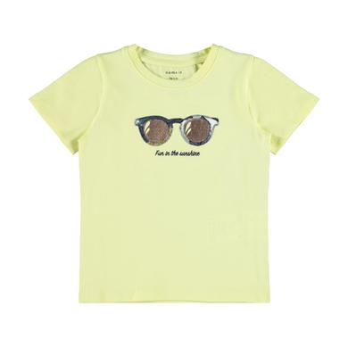 name it T-Shirt Nmffisummer Yellow Pear