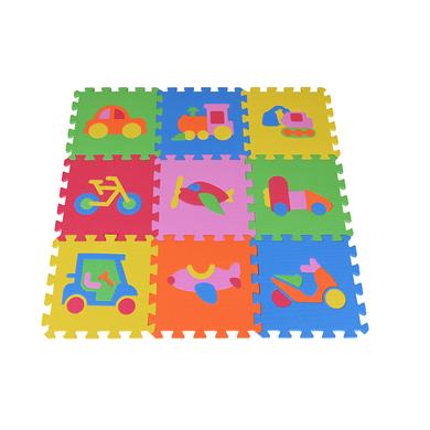 knorr® toys puzzle mat veicoli 10 pezzi.