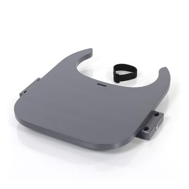 babybay ® Bordplade højstol konverteringssæt egnet til model Original , Maxi, Comfort og Comfort Plus, malet skifer grå