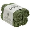 Pippi Waschtücher deep lichen green 4er-Pack