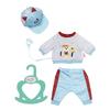 Zapf Creation  BABY born® Little Sport outfit 36 cm, blu