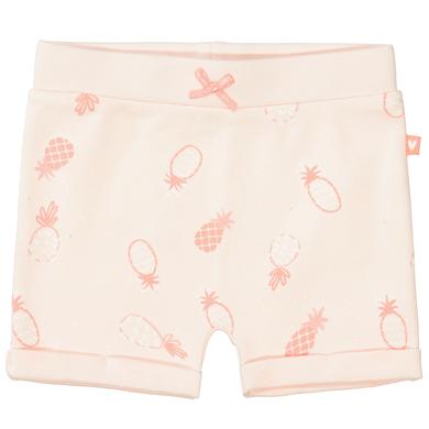 STACCATO Shorts soft peach gemustert