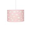 LIVONE Hanglamp Happy Style voor Kinderen Cloud 7 roze/wit