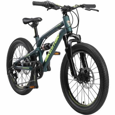 BIKESTAR Alu børn og unge Mountain cykel / 20 tommer hjul / Petrol