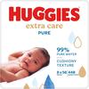 Huggies Baby vådservietter Pure Extra Care 8 x 56 vådservietter
