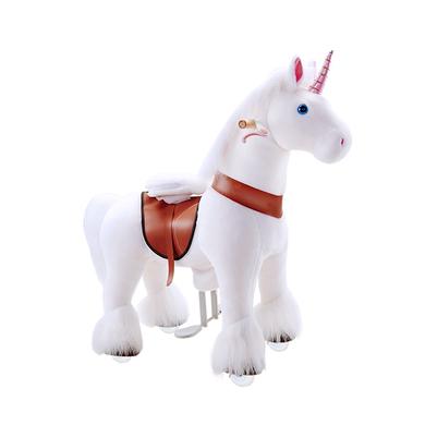PonyCycle ® Vit enhörning med broms - liten