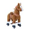 PonyCycle® Häst Brown med broms och ljud - stor 