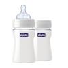chicco Oppbevaringsflaske for melk Velvære, 150 ml, 4 stk, fra fødselen og utove