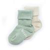 KipKep Stay-On sokker 2-pak Calming Green Organic